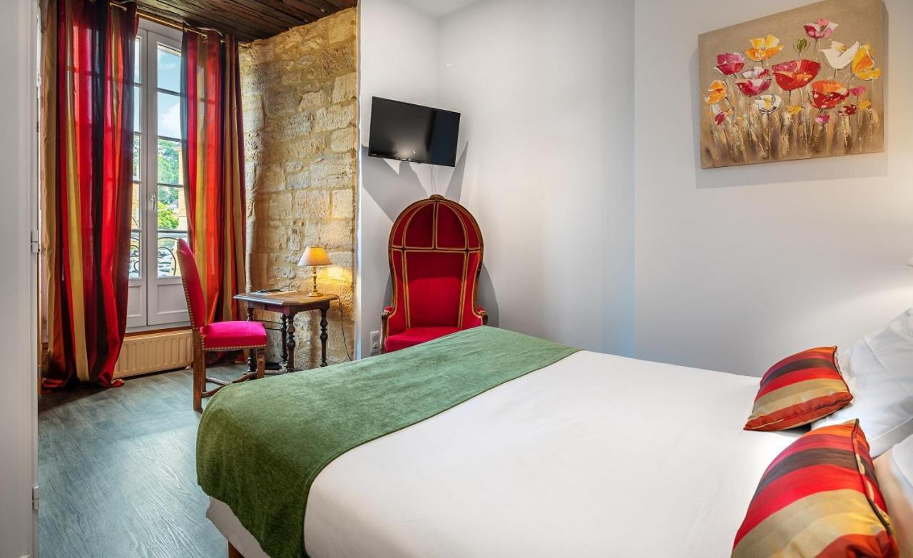 Hotel La Couleuvrine Sarlat Centre Ville Ngoại thất bức ảnh